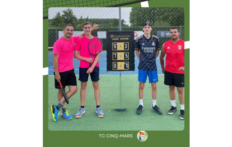 Tournoi interne 2025 🎾