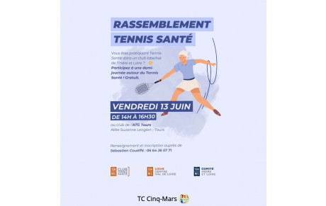 Animation TENNIS SANTÉ 🩺