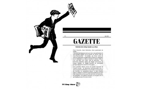 La Gazette du Tennis Club Cinq-Mars 🗞️