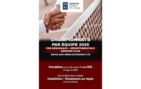 Championnat par équipe SENIORS PLUS 2026