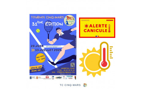 TOURNOI TENNIS CINQ MARS 🎾
