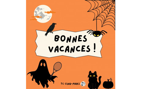 VACANCES TOUSSAINT 🎃