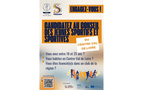 Conseil Régional des Jeunes Sportifs et Sportives du CROS Val de Loire