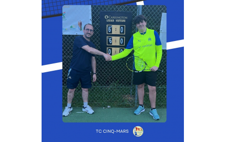 Tournoi interne 2026 🎾