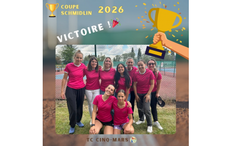 FINALE DAMES SCHMIDLIN 2026 🏆