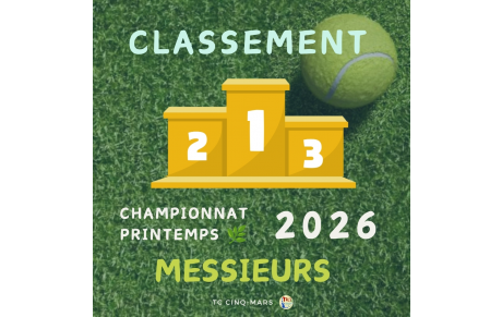 Championnat Printemps 2026 🌿