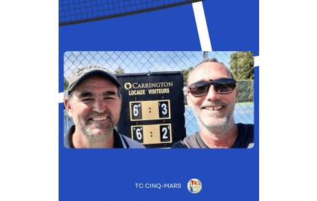 Tournoi interne 2026 🎾
